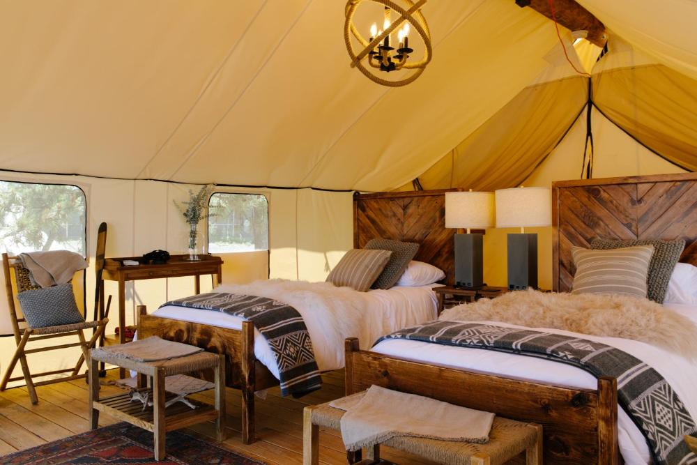 Voyager Twin Tent interior